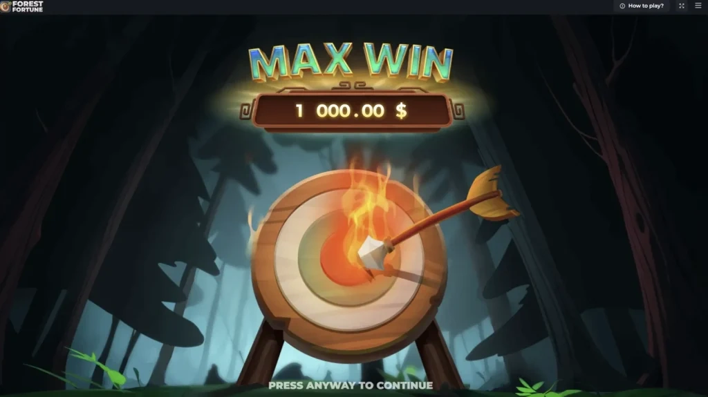 Forest arrow max win